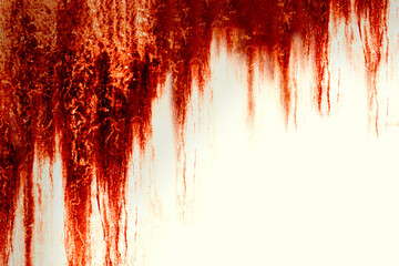 Halloween background. Blood Texture Background. Texture of  Concrete wall with bloody red stains. - 363421427