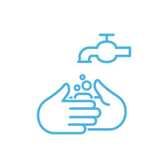 hand sanitizer bottle icon flat vector logo design trendy