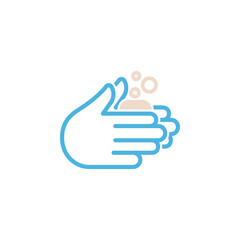 hand sanitizer bottle icon flat vector logo design trendy