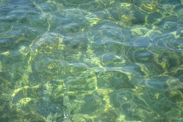 texture of blur water sunny sea