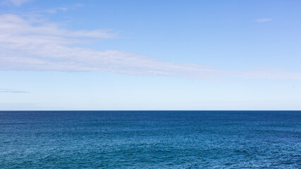 blue sky and white clouds