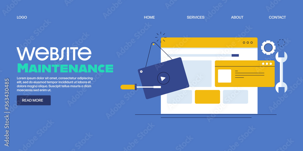 Wall mural website maintenance, system update, bug fixing, website under construction , web development, networ