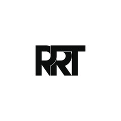 rrt letter original monogram logo design