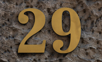Hausnummer 29