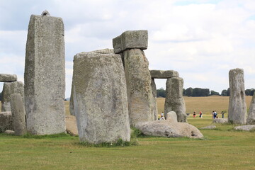 Fototapeta premium The pre-historic stone formations of Stonehenge, Wiltshire, England