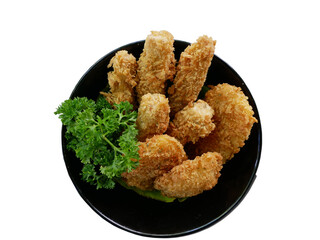 Picture of Isolate Fried Chicken Breaded