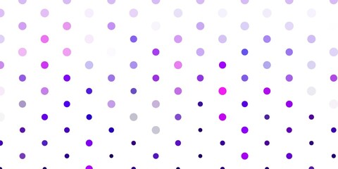 Light purple vector pattern with spheres.