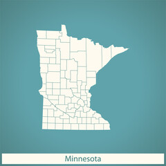 map of Minnesota