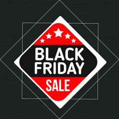 Black Friday Sale banner or Template Design  for Promotion products, Promo Discount and Big Sale