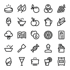 
Food Vector Icons 4
