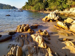 Pedras na água