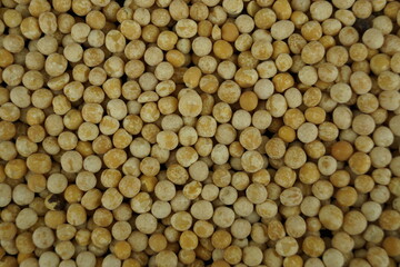 close up of dried peas