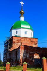 Holy Trinity Church in the village Karacharovo near Murom, Russia
