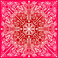 vector abstract floral  background