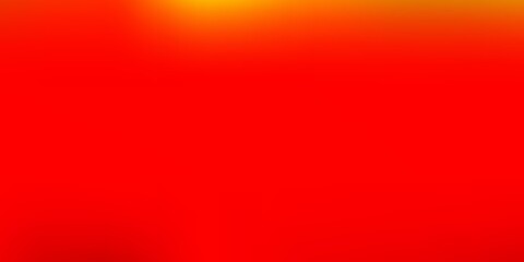 Light Orange vector abstract blur background.