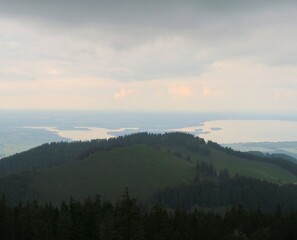 Fototapeta premium Abend am Chiemsee
