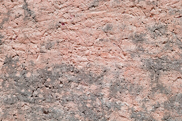 an old pink wall
