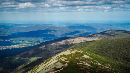 Karkonoski National Park in Poland
