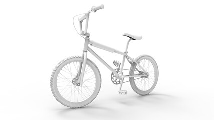 BMX Bike - 3D rendering
