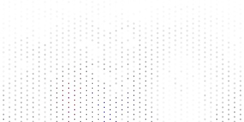 Light gray vector background with bubbles.