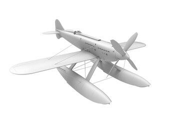 Sea Plane 3D rendering isolated