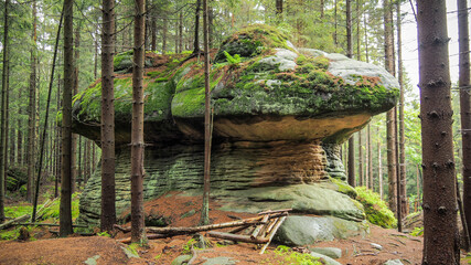 Table Mountains National Park in Poland