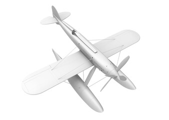Sea Plane 3D rendering isolated
