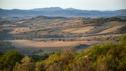 Fototapeta na wymiar Paysage de Toscane en Italie