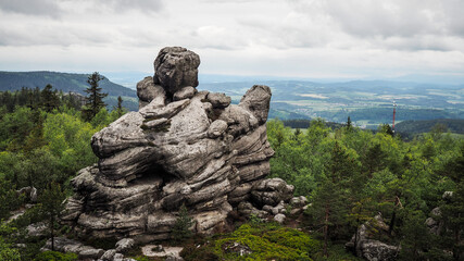 Table Mountains National Park in Poland