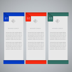 Business info graphics template for presentation, education, web design, banners, brochures, flayers. Vector illustration.