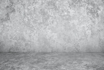 plaster wall, grey background