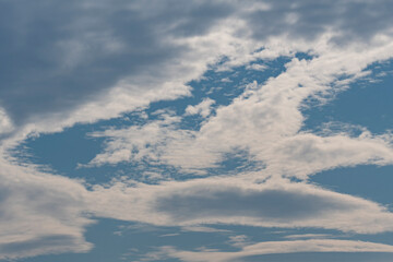 青空に浮かぶ雲