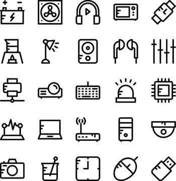 Science and Technology Vector Icons 4