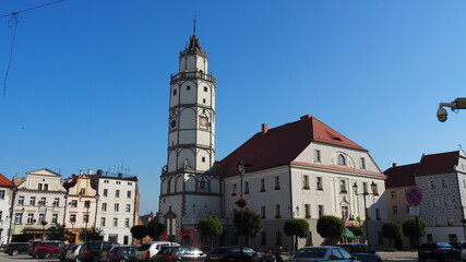 Paczków, en route Main Sudetes Trail in Poland