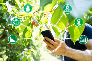 Smart Farming Digital Technology Agriculture App