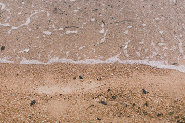 sand on the beach
