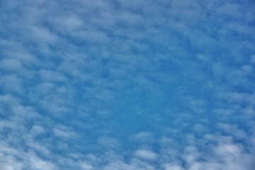 blue sky with clouds