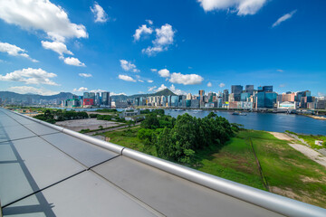 Modern city Hong Kong