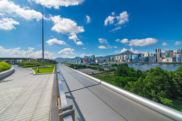 Modern city Hong Kong