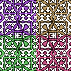 abstract geometric pattern or background