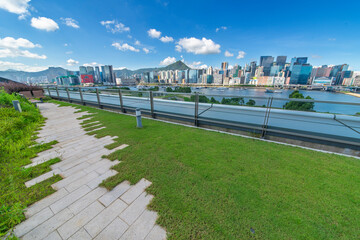 Modern city Hong Kong