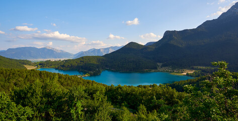 lake Doxa at Feneo, Korinthias