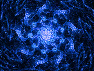 Modern abstract fractal background or texture for your design