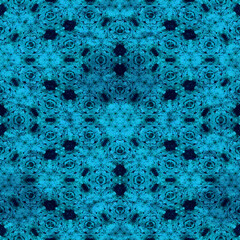 beautiful ornamental painted pattern