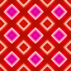 painted geometric pattern