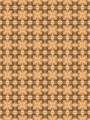 beautiful ornamental painted pattern