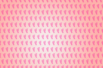 Hintergrund Fuß Füße Fußabdruck footprint barfuß sohle fußsohle symbol rosa weiß Muster Logo design vorlage template Geschenk isoliert website Struktur Material textil Papier Stoff Wand