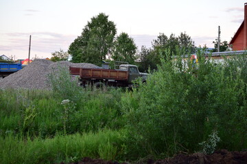 Nature landscapes in Golyshmanovo Tyumen region