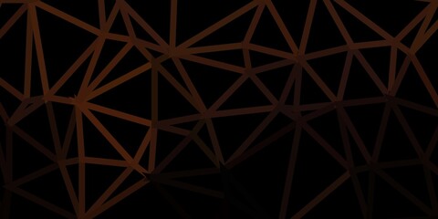 Dark brown vector poly triangle texture.