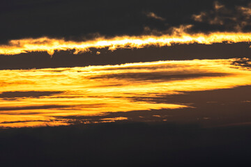 燃える空